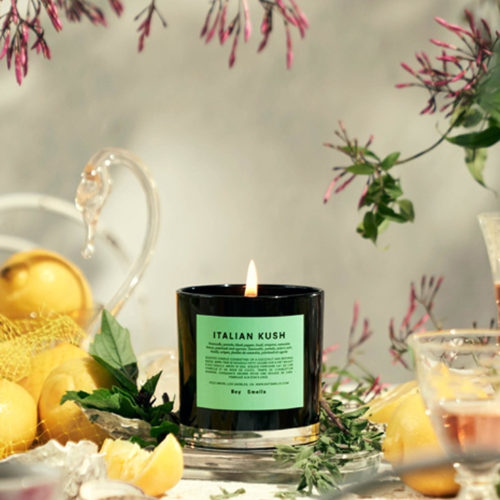 DISCONTINUED Boy Smells Italian Kush candle, 8.5oz